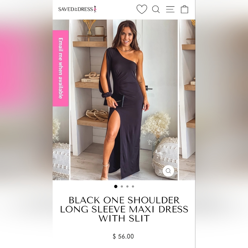 Saved by the Dress, Size L, Black